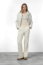 Easy Straight pantalone chino donna in jersey straight fit
