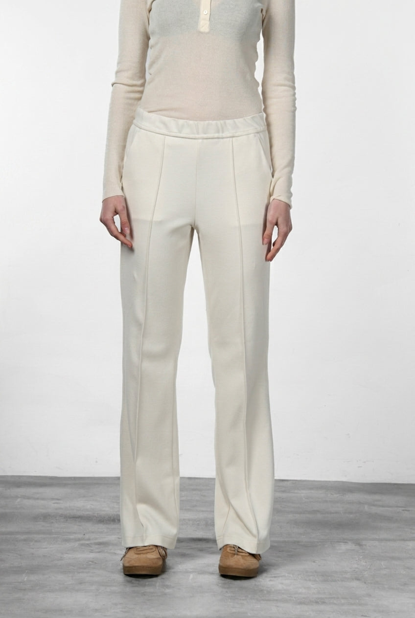 Easy Straight pantalone chino donna in jersey straight fit