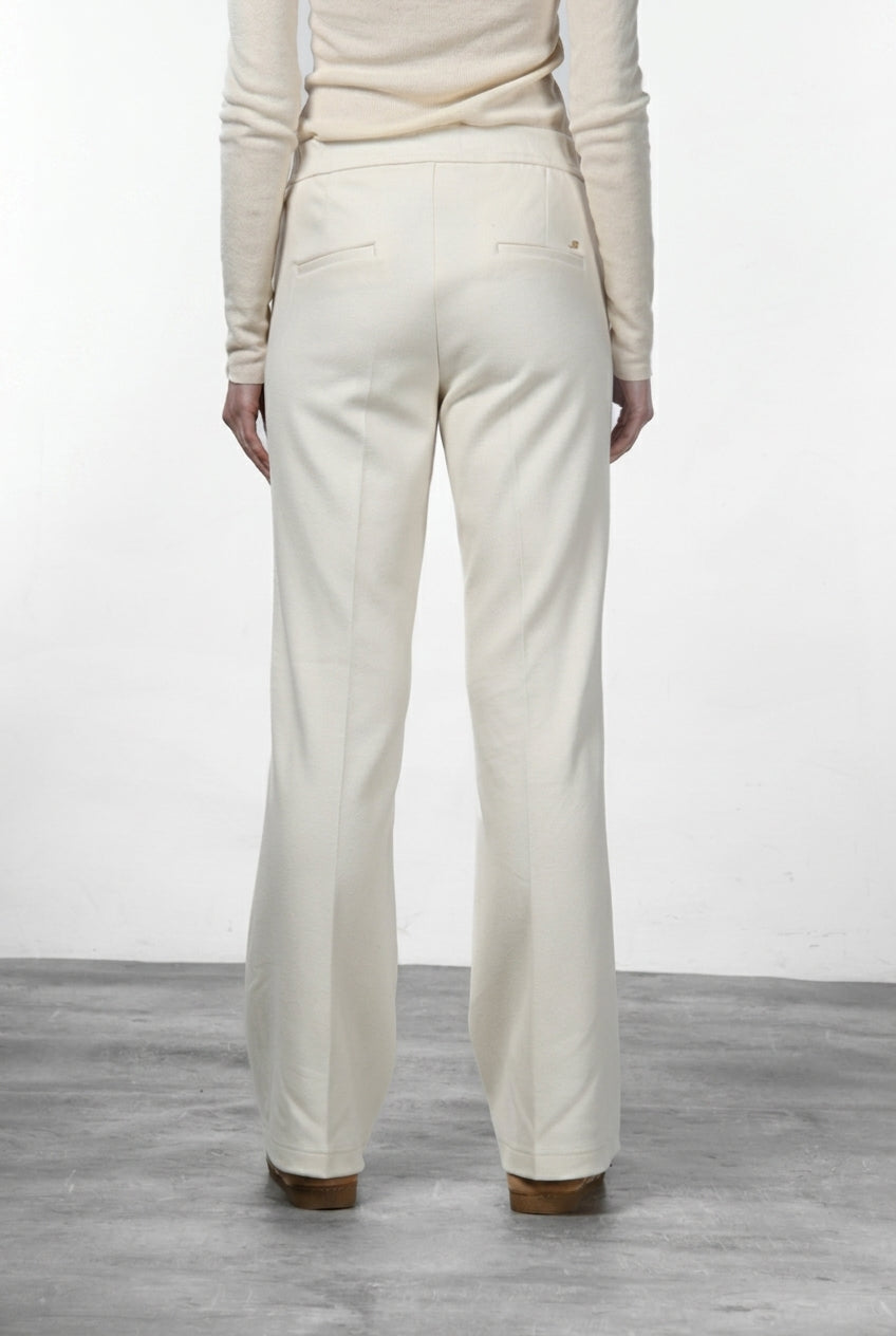 Easy Straight pantalone chino donna in jersey straight fit