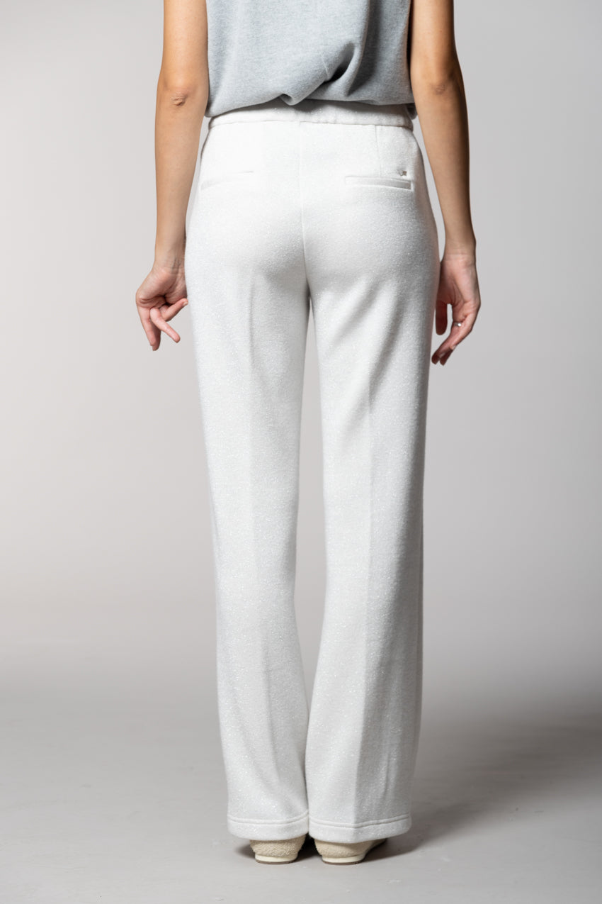 Easy Straight women’s chino pants in jersey with lurex straight fit