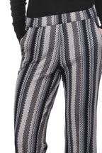 Easy Straight pantalone chino donna in jacquard straight fit