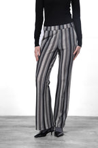 Easy Straight pantalone chino donna in jacquard straight fit