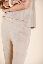 Easy Straight women's chino jogger pants in knit straight fit