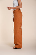 New York Straight women's chino pants in cotton and linen twill straight fit