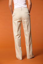 New York Straight pantalón chino mujer en twill straight fit