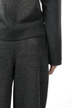 Damen-Chinohose aus Jerseygewebe im Balloon Fit