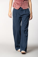 Ny Wide Pinces women’s chino pants in cotton cashmere wide leg 