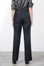 New York Studio women’s chino trousers in stretch denim, straight fit