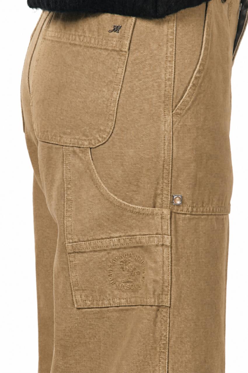 Dallas Wide women’s chino pants in canvas with straight fit