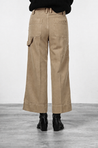 Dallas Wide women’s chino pants in canvas with straight fit