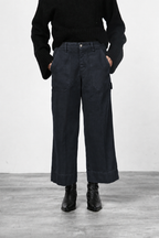 Dallas Wide women’s chino pants in canvas with straight fit