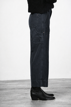 Dallas Wide women’s chino pants in canvas with straight fit