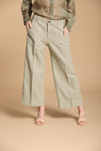 Dallas Wide pantalón cargo mujer en saten Wide Leg