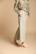 Dallas Wide pantalón cargo mujer en saten Wide Leg