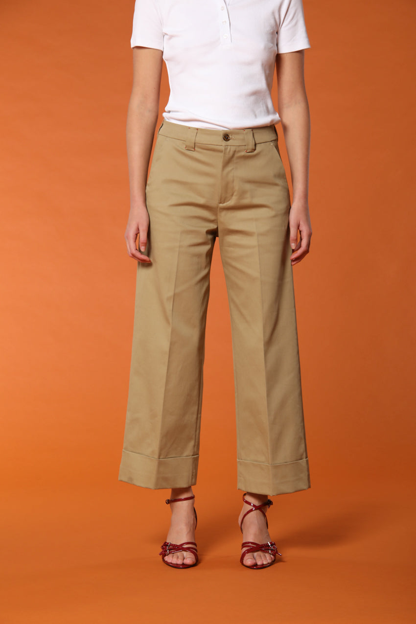 New York Studio Cropped women's chino pants in cotton twill Relaxed fit