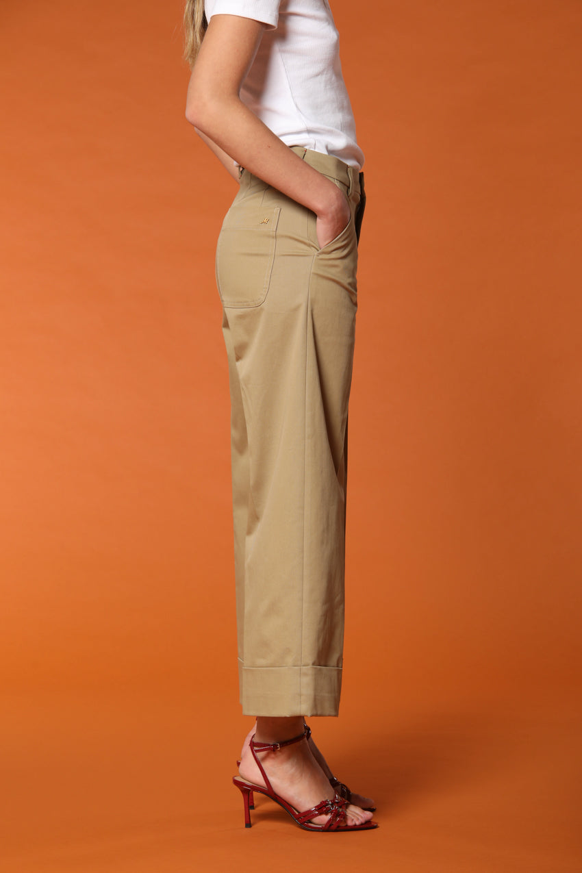 New York Studio Cropped women's chino pants in cotton twill Relaxed fit