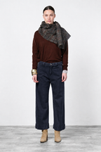 New York Studio pantalon chino femme en twill stretch straight fit
