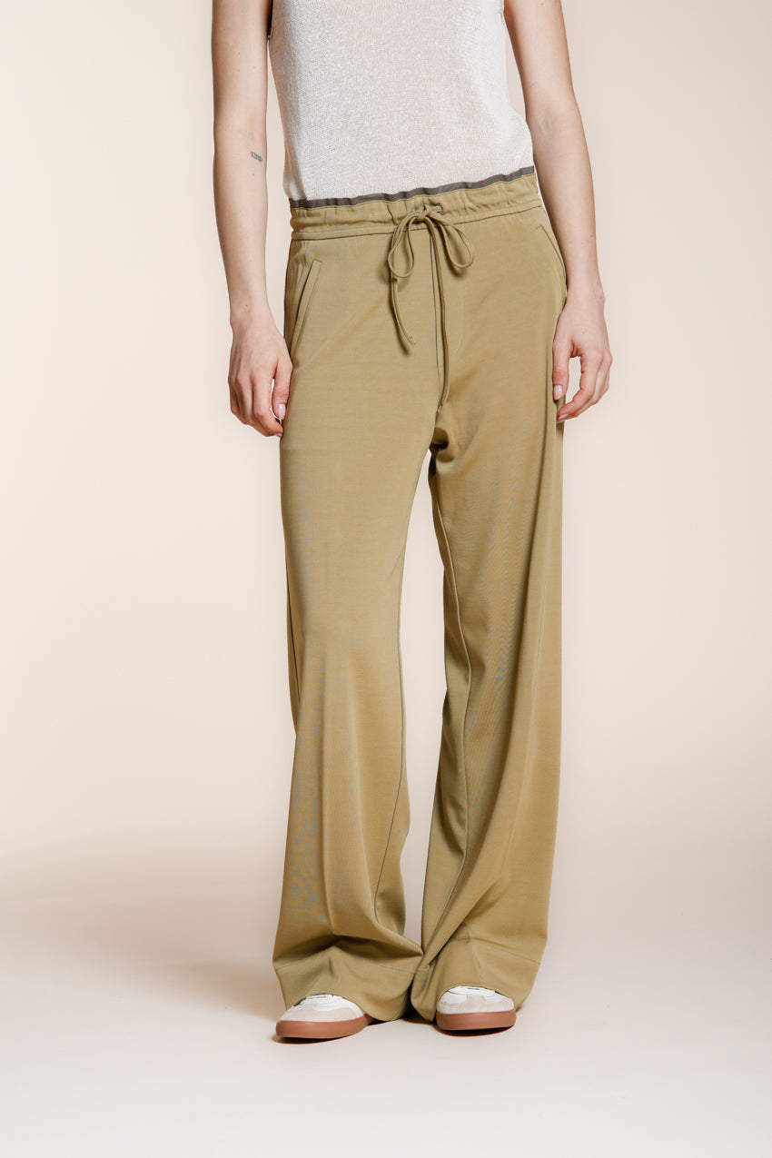 New York Studio Elax pantalon chino jogger femme en jersey straight fit