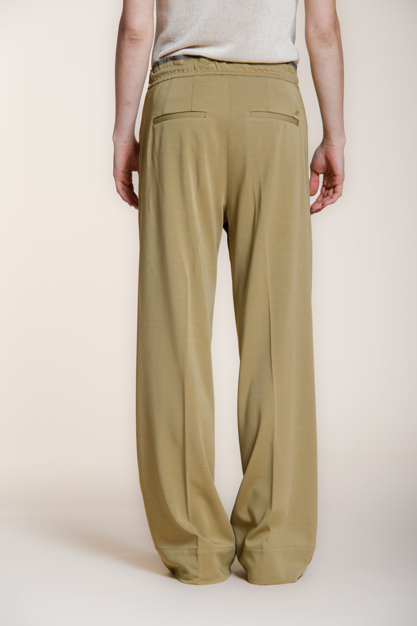 New York Studio Elax pantalon chino jogger femme en jersey straight fit