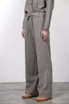 New York Studio Elax pantalón chino de mujer en lana straight fit