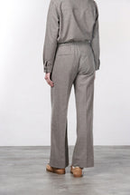 New York Studio Elax pantalón chino de mujer en lana straight fit