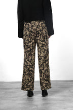 Dallas Wide Work Chinohose für Damen aus Bull mit Camouflage-Muster und straight fit