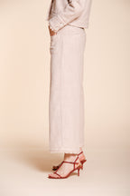 New York Studio Cropped pantalón chino mujer en esterilla straight fit