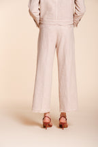 New York Studio Cropped pantalón chino mujer en esterilla straight fit