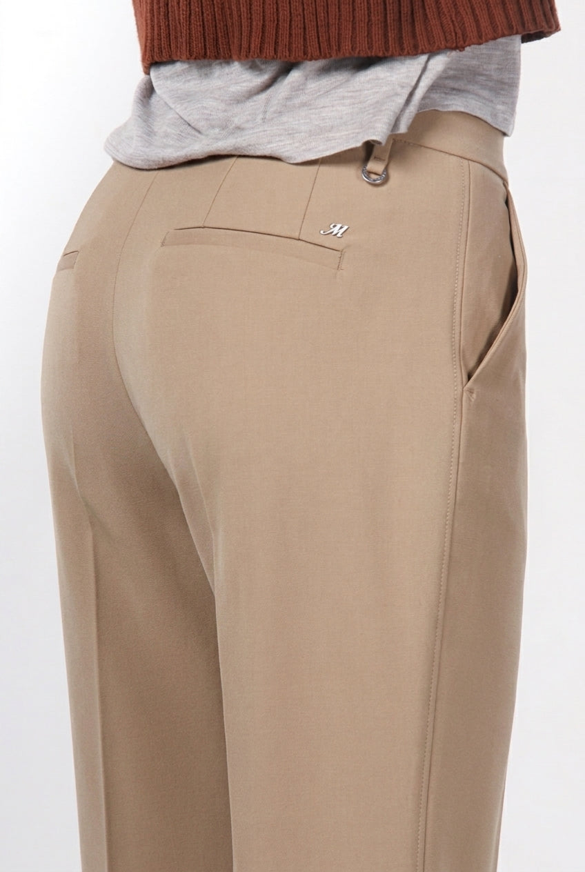 New York Studio Tailored Women's Wool Chino Trousers, Straight Fit