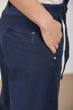 Vivienne City pantalone chino donna in bull stretch balloon fit