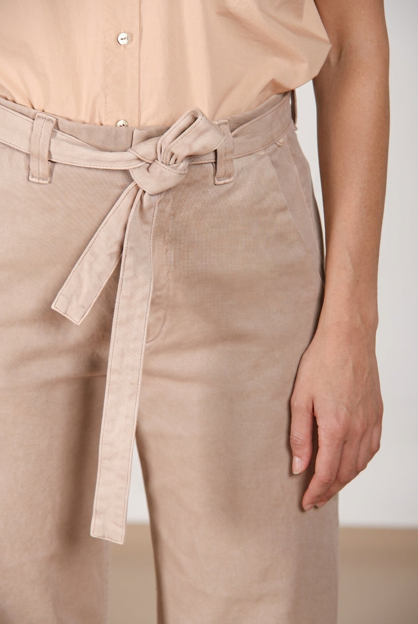Vivienne City pantalón chino mujer en bull stretch balloon fit