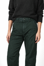 Vivienne City pantalone chino donna in gabardina baloon fit