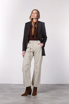 Valerie pantalón chino de mujer en twill balloon fit