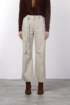 Valerie pantalón chino de mujer en twill balloon fit