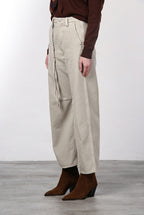 Valerie pantalón chino de mujer en twill balloon fit