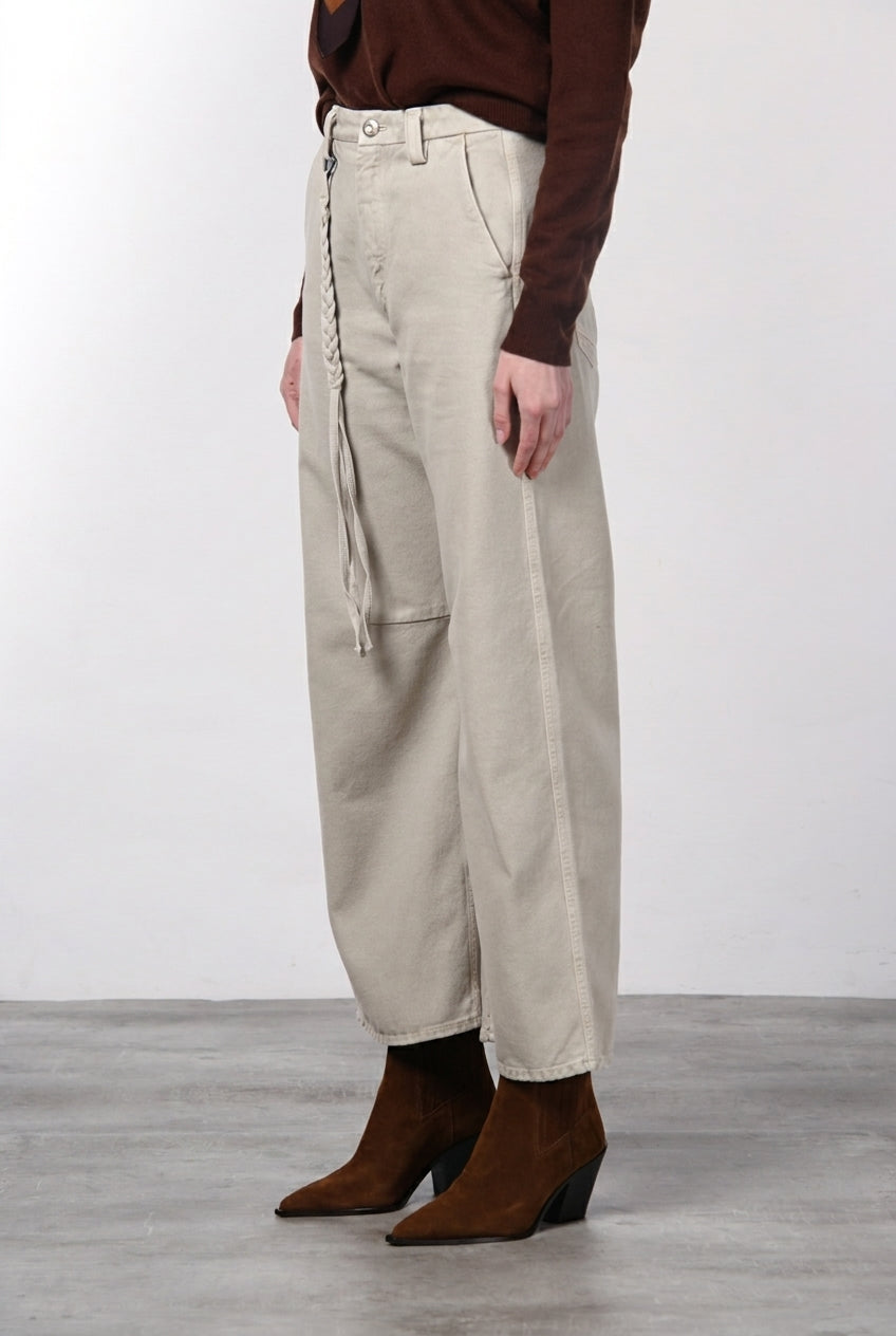 Valerie pantalón chino de mujer en twill balloon fit