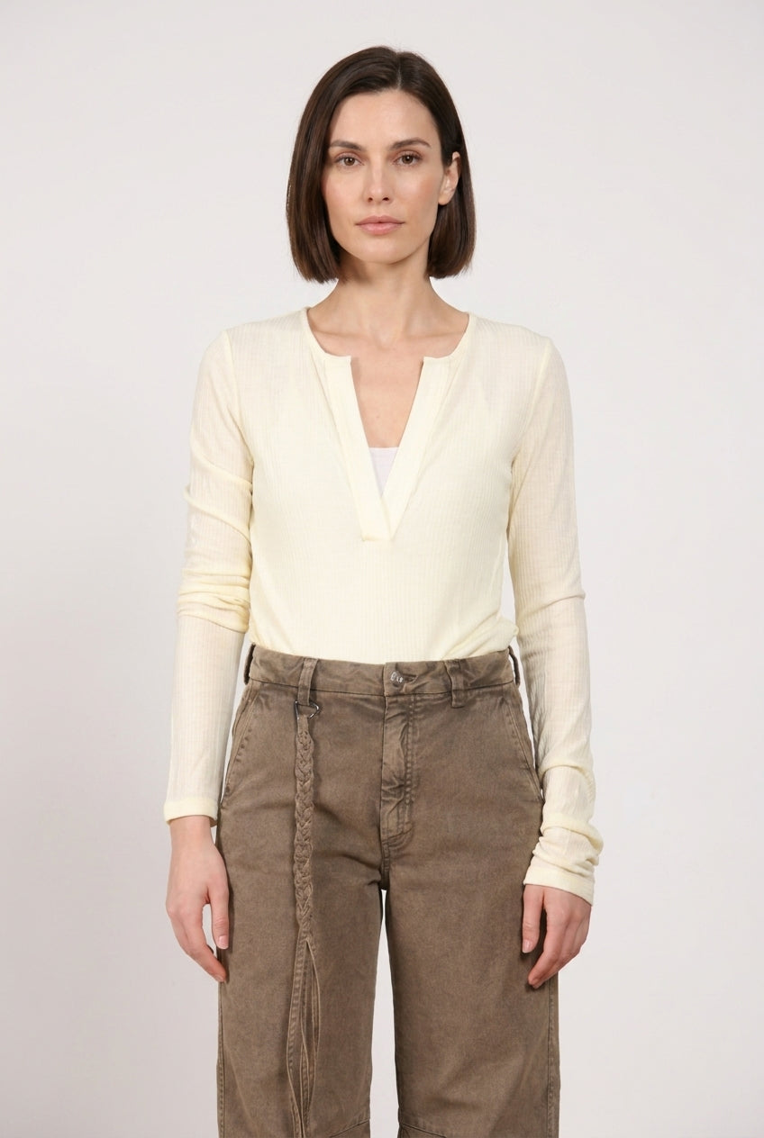 Valerie pantalon denim femme balloon fit