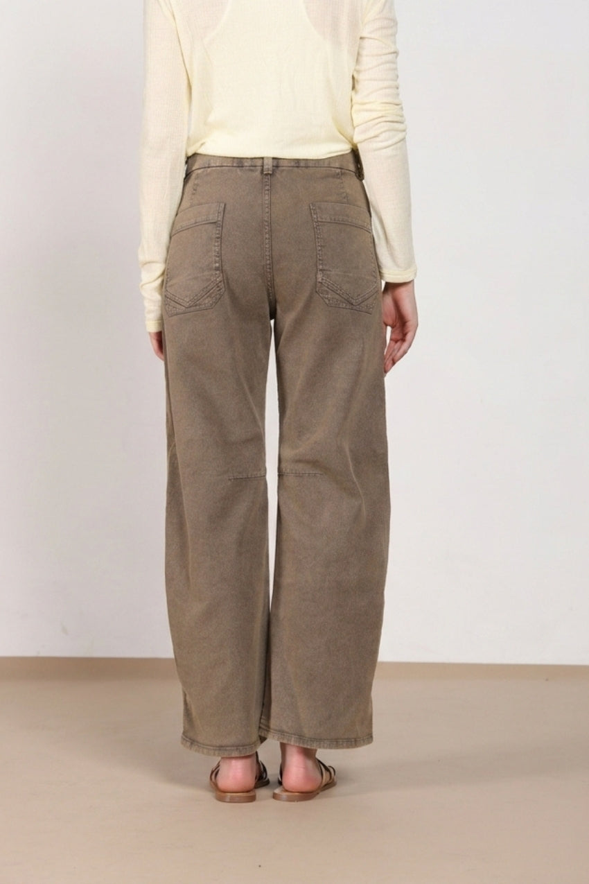 Valerie pantalon denim femme balloon fit