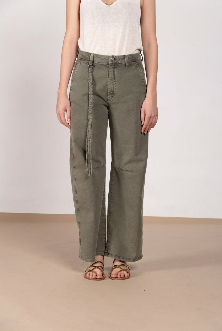 Valerie pantalone denim donna balloon fit