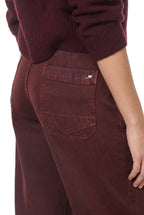 Valerie pantalón chino de mujer en twill balloon fit ①
