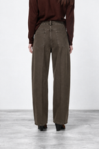 Veronique Chinohose für Damen aus Twill mit balloon fit ①
