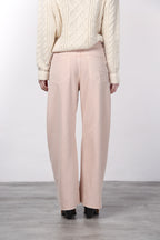 Virginie pantalon chino femme en twill balloon fit ①
