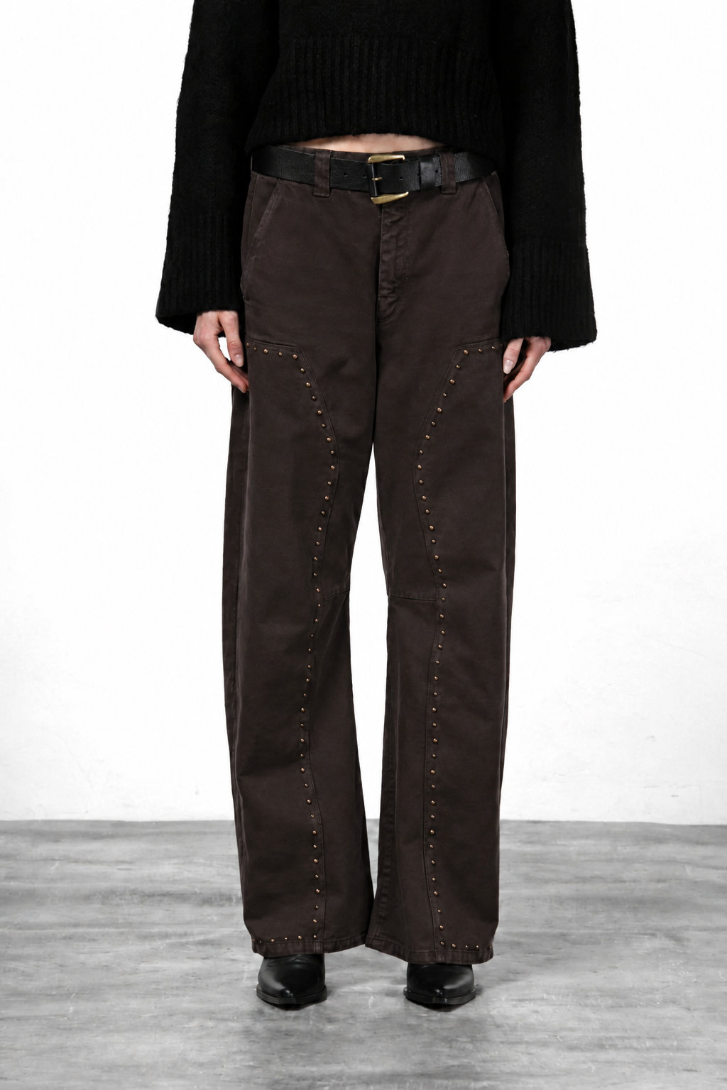 Silvye women’s chino pants in twill with balloon fit