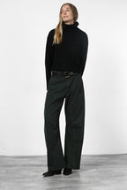 Silvye pantalone chino donna in twill baloon fit