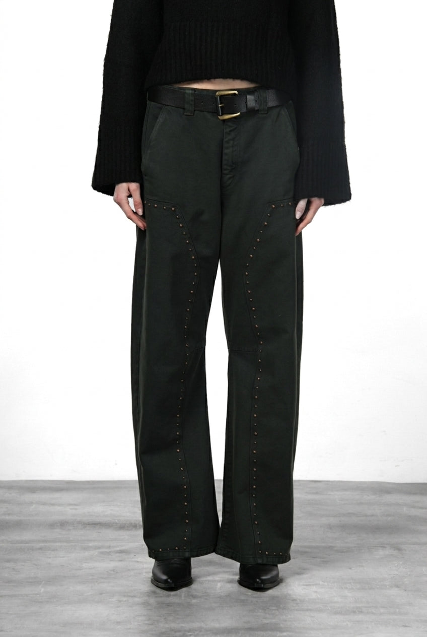 Silvye pantalone chino donna in twill baloon fit