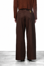 New York Wide pantalone chino donna in raso wide leg