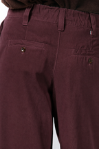 Pantalón chino New York Wide Elax de mujer en gabardina, wide leg