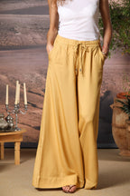Portofino Damen Chinohose aus Modal wide leg