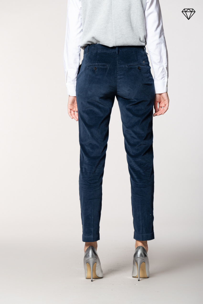 New York Slim Damen-Chinohose aus Kordsamt Slim Fit ①