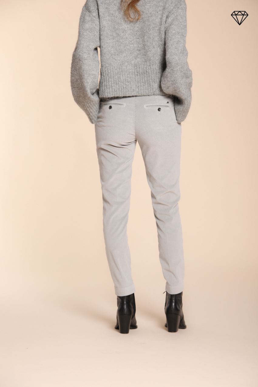 New York Slim Damen-Chinohose aus Kordsamt Slim Fit ①